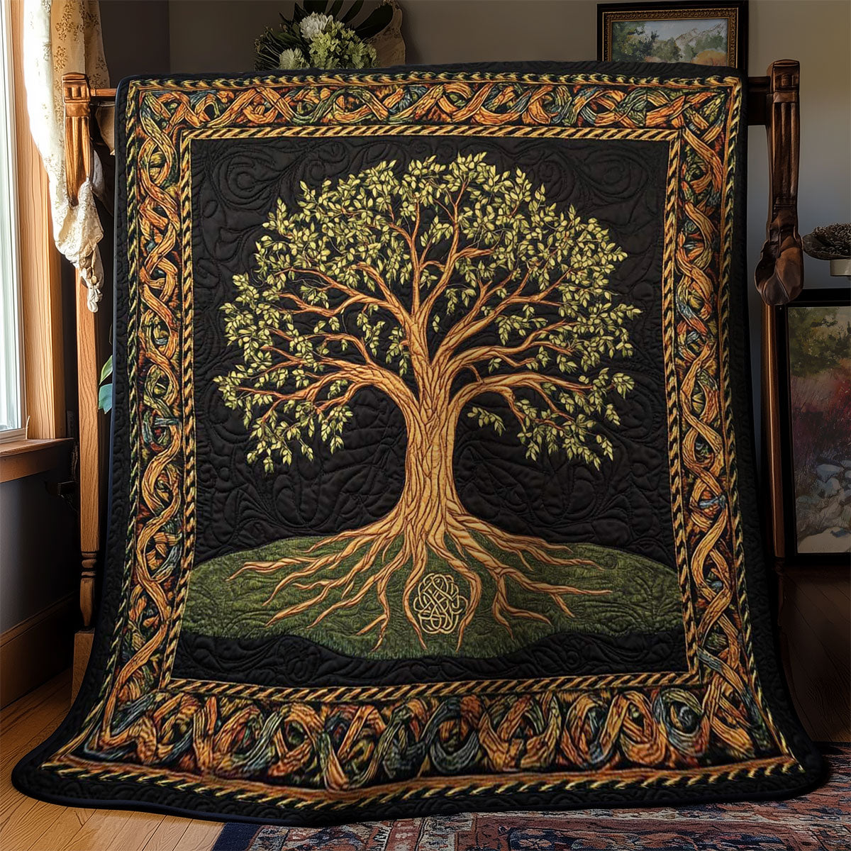 Ancient Tree Of Life WN1203070CL Quilt