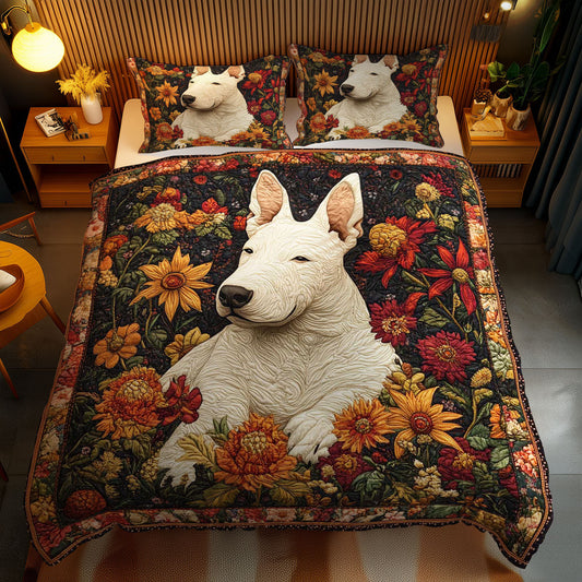 Charming Bull Terrier WN0802054CL Duvet Cover Set