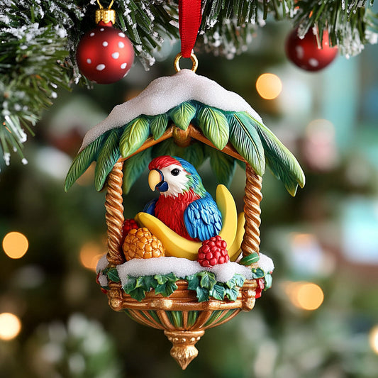 Island Bird CP0612086CL Christmas Ornament