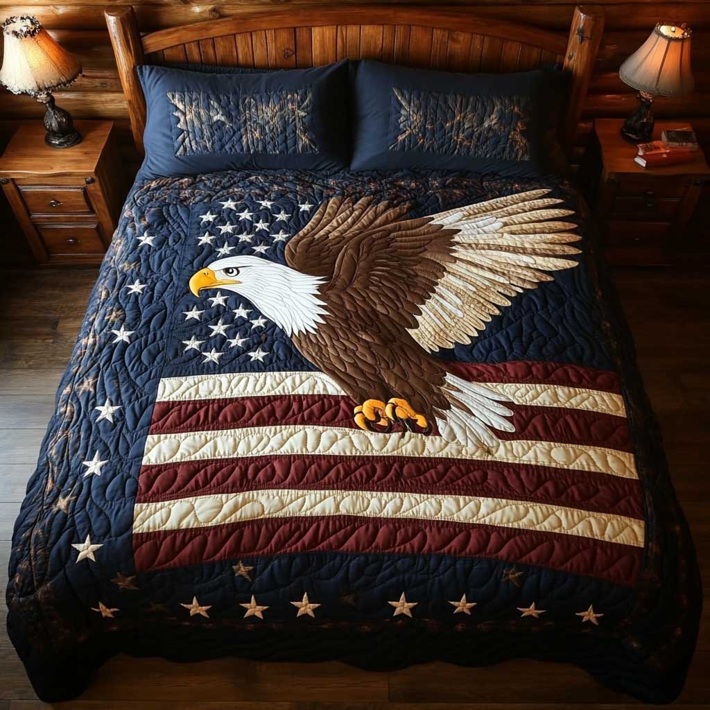 Bald Eagle America WP1401004CL Duvet Cover Set