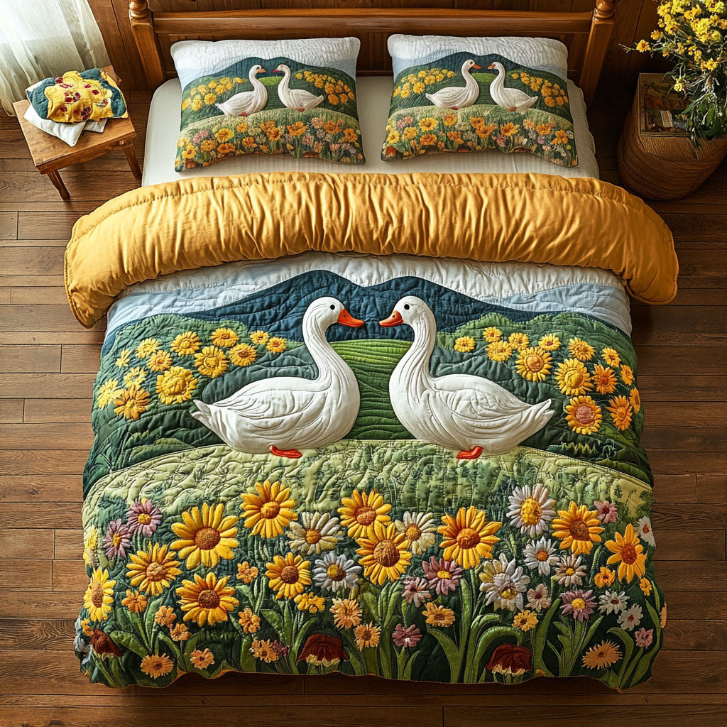 Golden Ducks CP0601007CL Duvet Cover Set