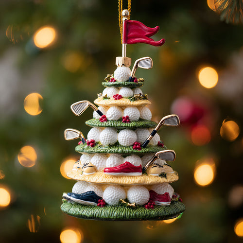 Golf Tower CP2611070CL Christmas Ornament