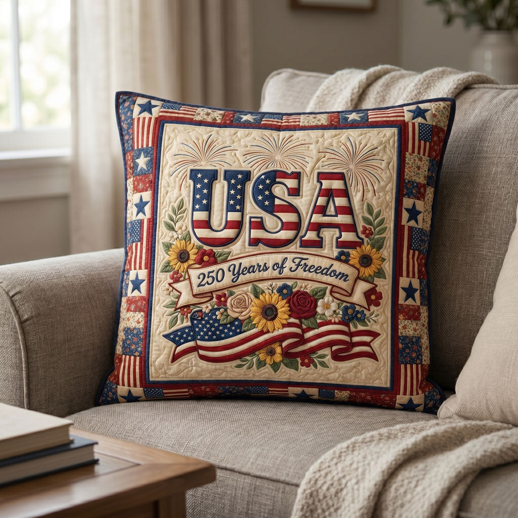 American Celebration WN2004002CL Quilt Pillow Case