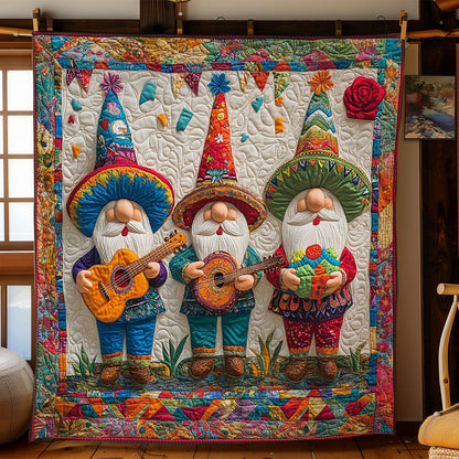 Fiesta Gnome WN0701004CL Quilt