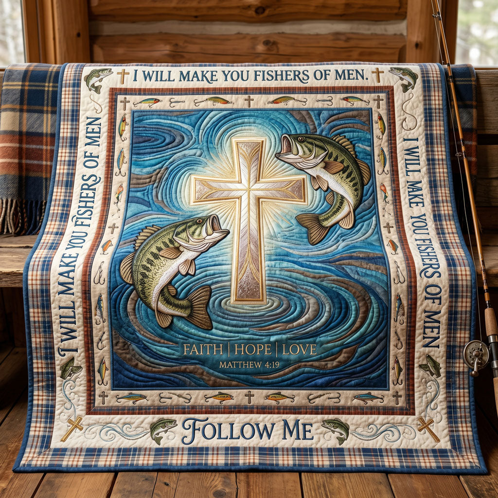 Fishers Of Men Faith WN1305014CL Quilt