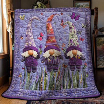 Amethyst Gnomes WN1501082CL Quilt