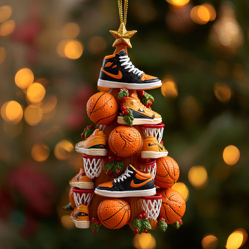 Hoops Tree CP2611017CL Christmas Ornament