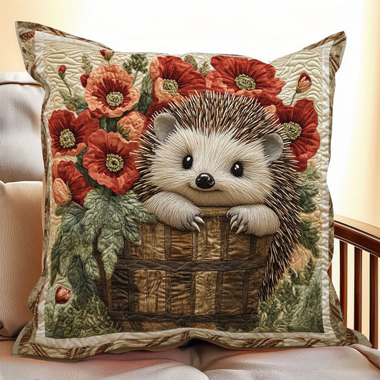 Peeking Hedgehog CP1604074CL Pillow Case