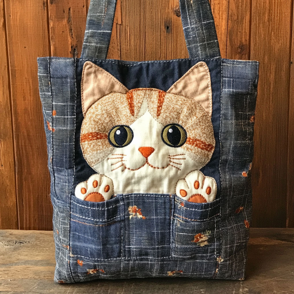 Cat Peek CP0312042CL Quilted Tote Bag