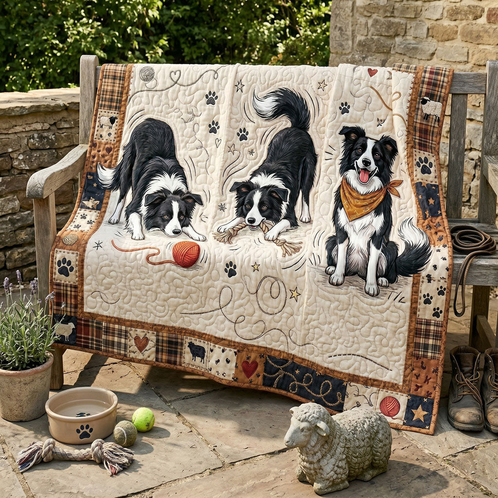 Border Collie Joy WN2905002CL Quilt