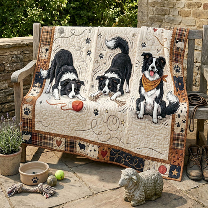 Border Collie Joy WN2905002CL Quilt