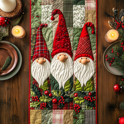 Patchwork Gnome CW1510046CL Quilted Table Runner