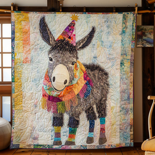 Whimsical Donkey WN1303088CL Quilt