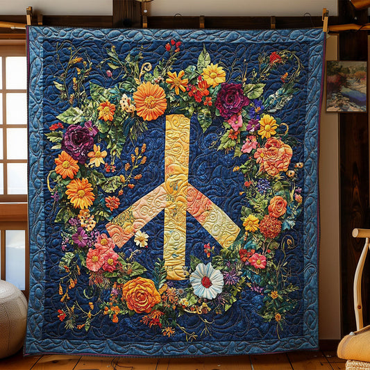 Peace Wreath WN0901052CL Quilt