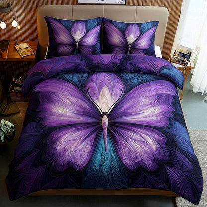 Violet Spirit Butterfly QA1601017CL Duvet Cover Set