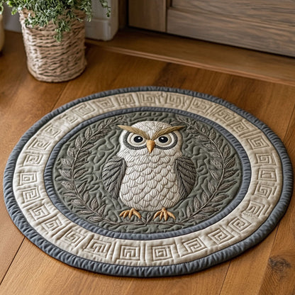 Silver Owl CP160715CL Quilted Round Mat