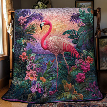 Tropical Flamingo WN1501053CL Quilt