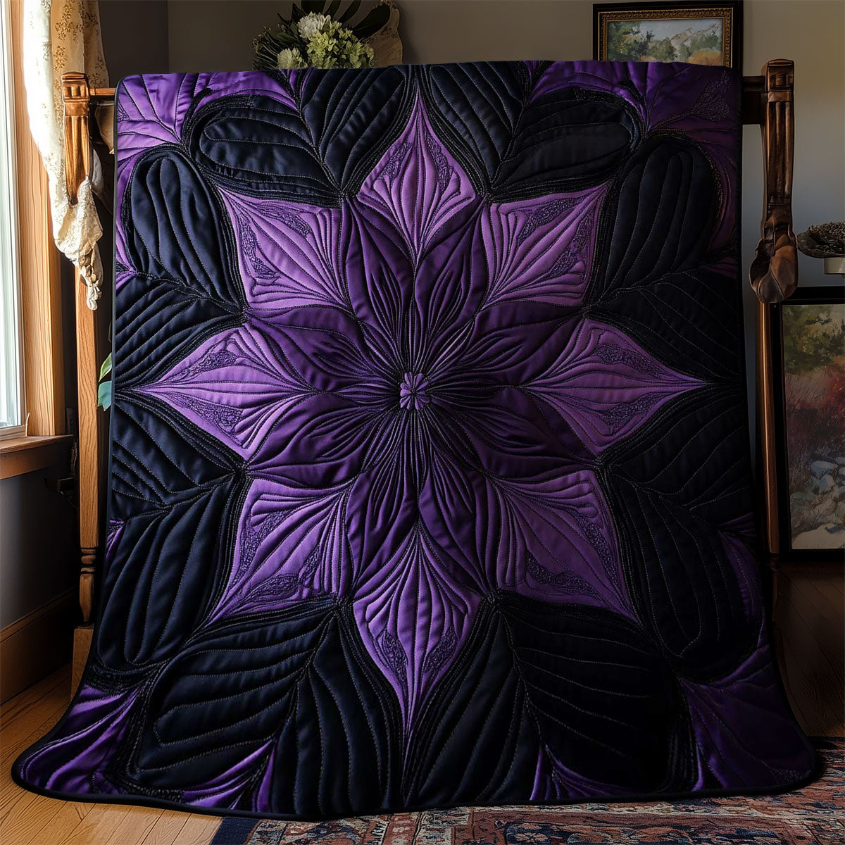 Moonlit Flower WN1702034CL Quilt