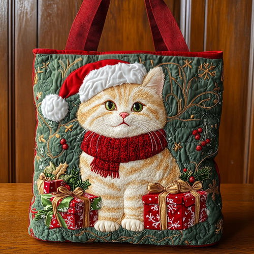 Holly Cat CP3010031CL  Quilted Tote Bag