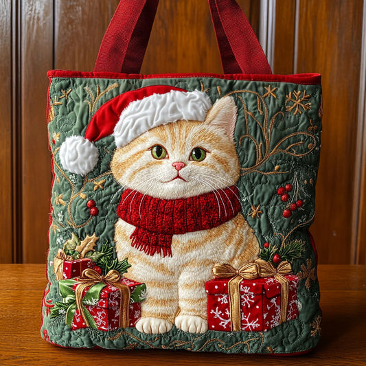 Holly Cat CP3010031CL  Quilted Tote Bag