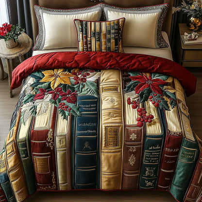 Christmas Library XR1011036CL Duvet Cover Set