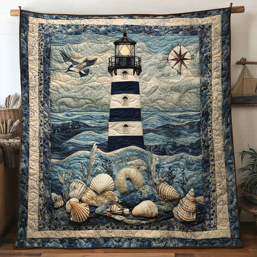 Oceanview Lighthouse WN0801060CL Quilt