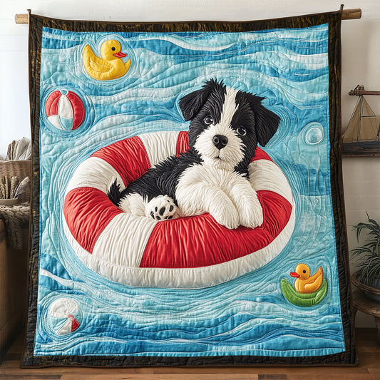 Adorable Little Bernese WP1504002CL Quilt
