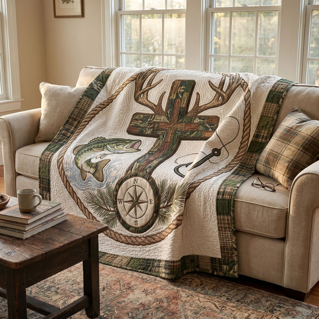 Hunter’s Cross Compass WN2104016CL Quilt