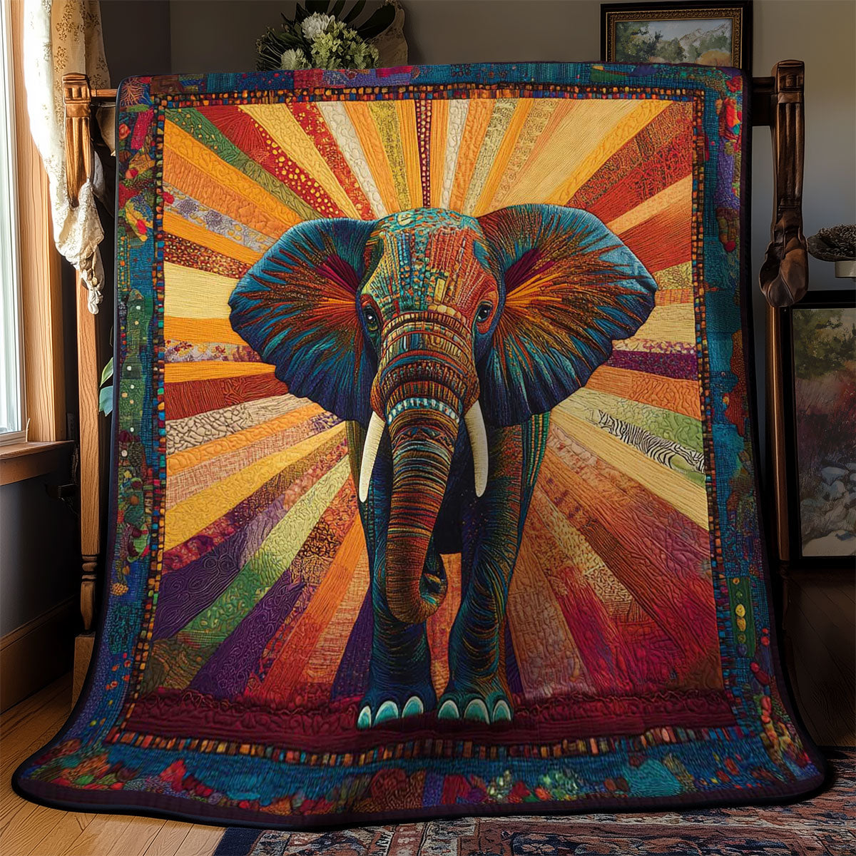 Majestic Elephant WN1002039CL Quilt