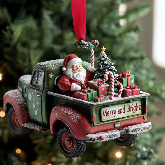 Classic Santa WN2510003CL Christmas Ornament