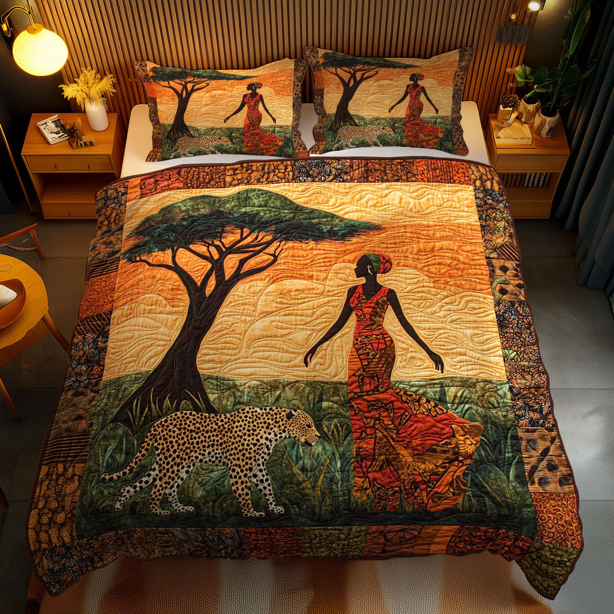 African Elegance WN0803068CL Duvet Cover Set