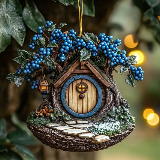 Tree House Fairy Nest WN0412065CL Christmas Ornament