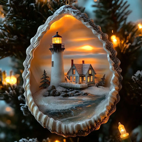 Lighthouse Lightkeeper Noel WN0912029CL Christmas Ornament