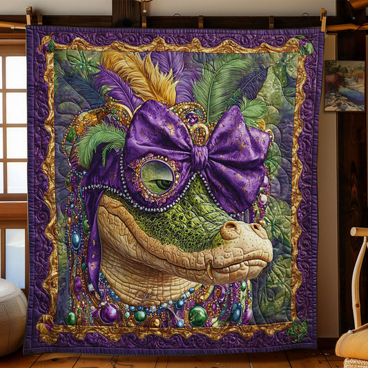 Bejeweled Crocodile WN1203026CL Quilt