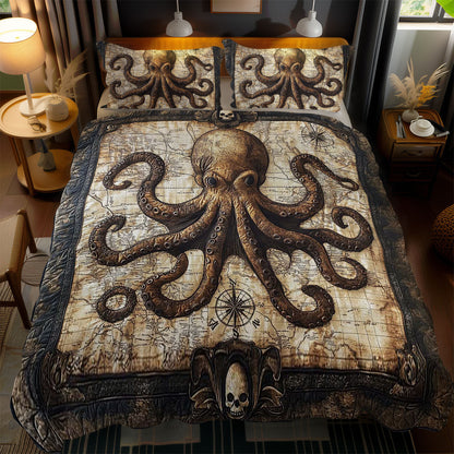 Ancient Octopus WN0702057CL Duvet Cover Set