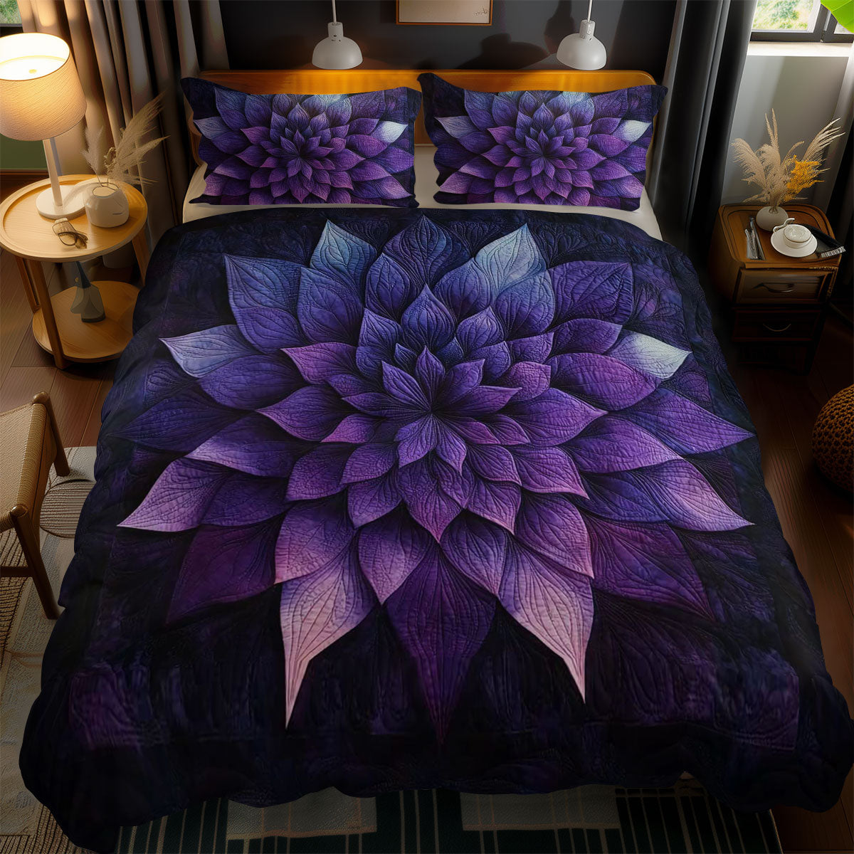 Moonlit Flower WN1303178CL Duvet Cover Set