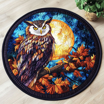 Mystic Owl CW1206032CL Quilted Round Mat