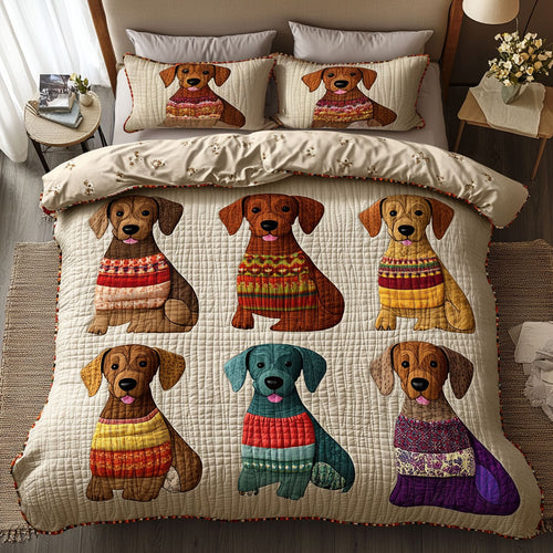 Little Dachshund WN0601051CL Duvet Cover Set