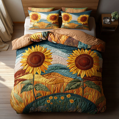 Meadow Sunflower WN1701048CL Duvet Cover Set