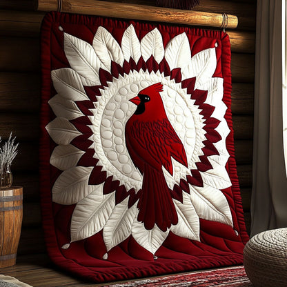 Crimson Harmony Cardinal KL0501020CL Quilt