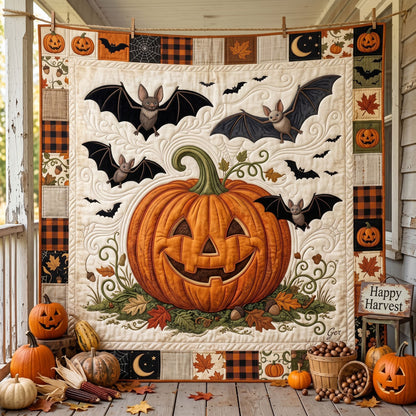 Moonlit Pumpkin Patch WN2606014CL Quilt