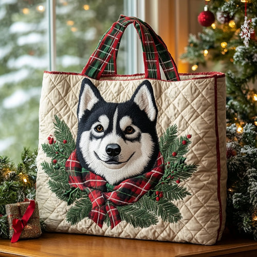 Furry Joy XR3010024CL Quilted Tote Bag