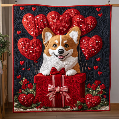 Sweet Corgi CP0601017CL Quilt