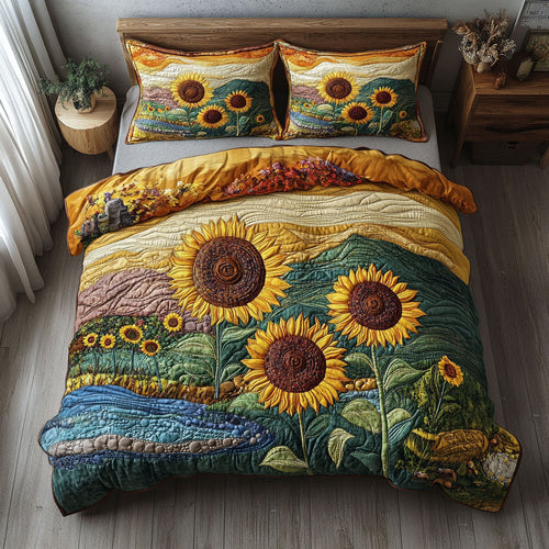 Rustic Sunflower WN1701066CL Duvet Cover Set