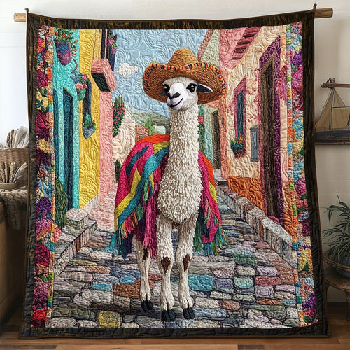 Llama Fiesta Charm WN1205058CL Quilt