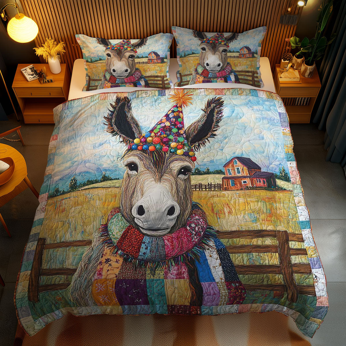 Patchy Donkey WN1303185CL Duvet Cover Set