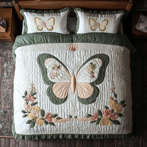 Flower Butterfly WP2001083CL Duvet Cover Set