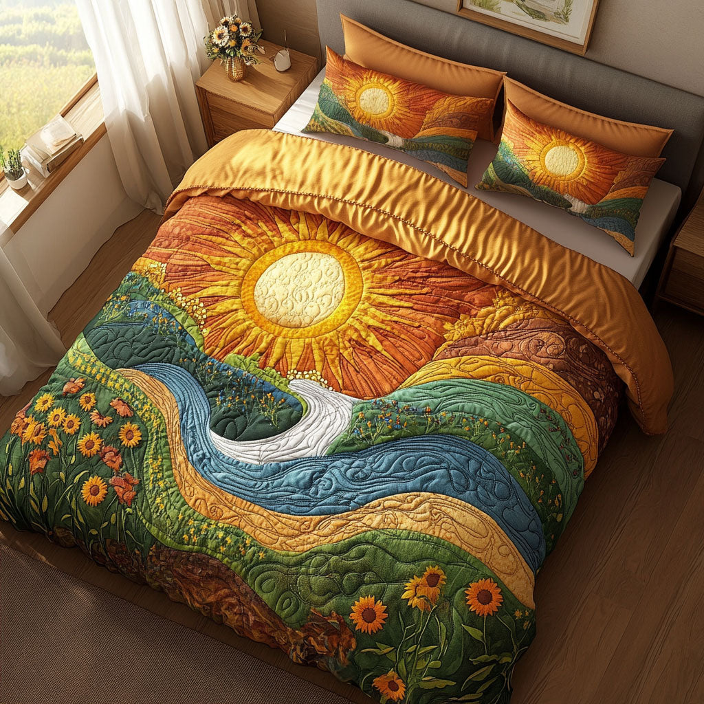 Rolling Hills Sun WN1701062CL Duvet Cover Set