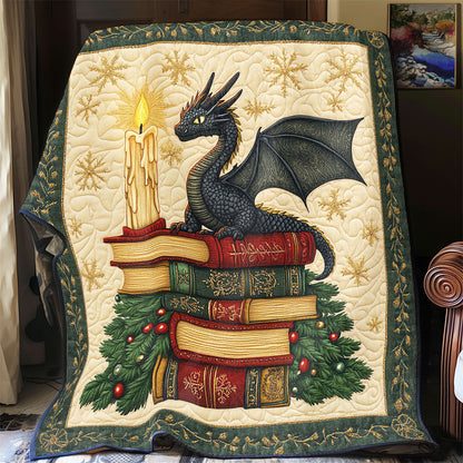 Cozy Book Dragon CW1011043CL Quilt