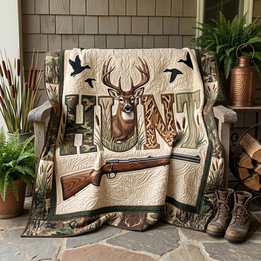 Hunt Deer Camouflage WN1205011CL Quilt